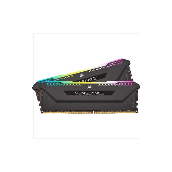 رم دسکتاپ 16 گیگابایت (2 عدد 8 گیگ) کورسیر Vengeance RGB PRO DDR5 با فرکانس 3200 مگاهرتز - کیت دو کاناله