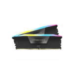رم دسکتاپ 32 گیگابایت (2 عدد 16 گیگ) کورسیر Vengeance RGB BLACK DDR5 با فرکانس 7200 مگاهرتز - کیت دو کاناله