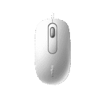 Rapoo N200 - Optical Wired Mouse - 1600 DPI - White