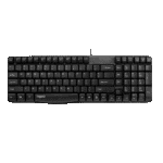 Rapoo N2400 Wired Keyboard – Spill-Resistant – UK Layout