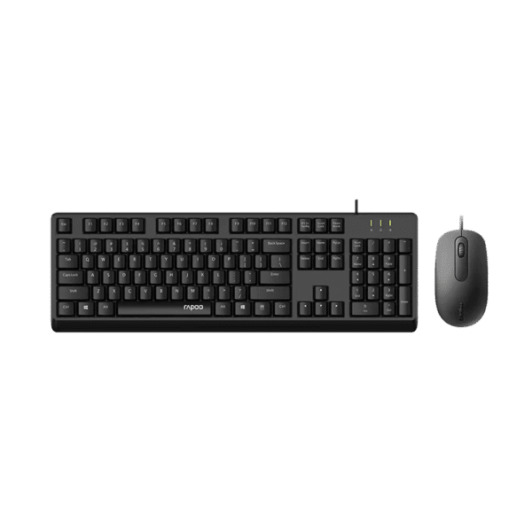 Rapoo X130 Pro – ست سیمی با موس اپتیکال 1000 DPI
