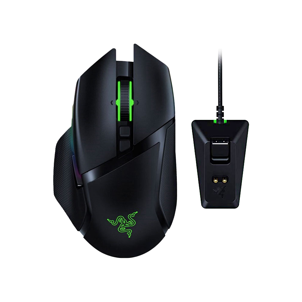 RAZER Mouse Basilisk Ultimate + Mouse Dock RAZER Mouse Basilisk Ultimate + Mouse Dock - تصویر 1